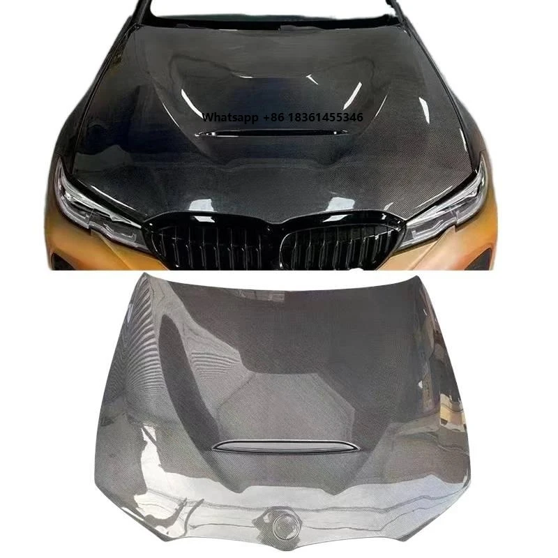 

Carbon Fiber Hood CS Style for 320i 325i 330i 335i G20 G28 Sport Performance Body Kit Upgrade