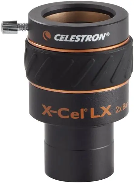 

Celestron X-Cel Lx 3x 2x Barlow Lens (1.25 ") #93428 #93529