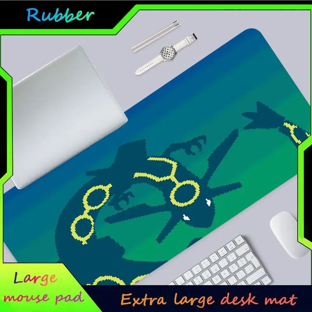 P-Pokemon Rayquaza  MINISO Mouse Pad Hot Large Game Mause Pads XL Lock Edge Size for Gamee Give gifts daughter boy brother frien