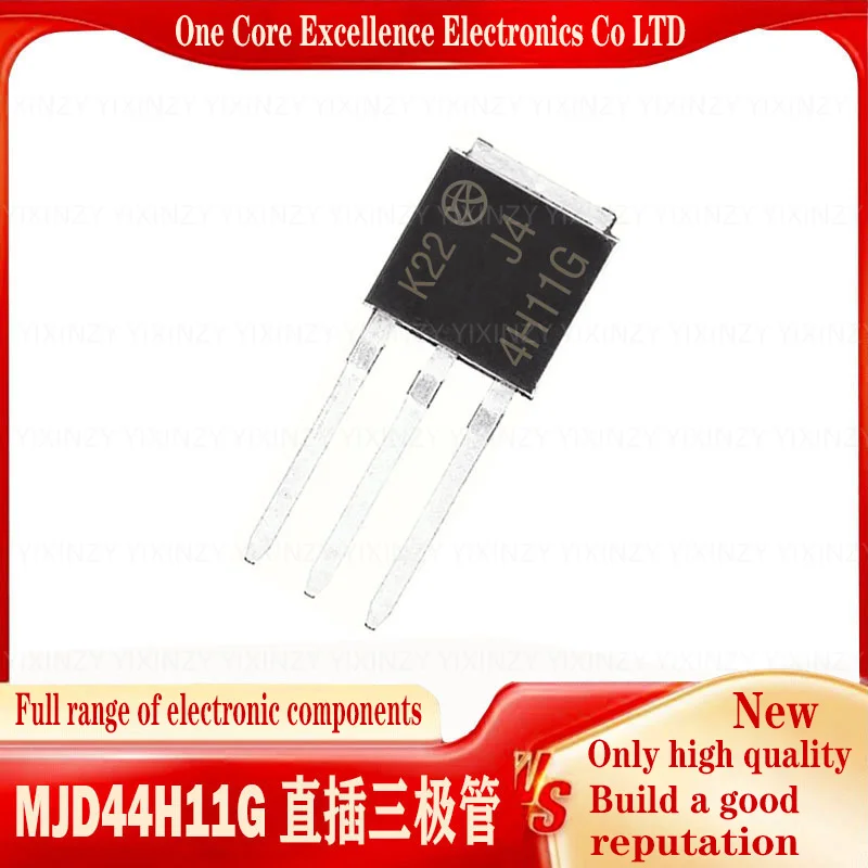 10PCS MJD127 MJD122 MJD44H11G MJD45H11G MJD117-1G TO251 MOSFET FET Diode Triode Integrated IC