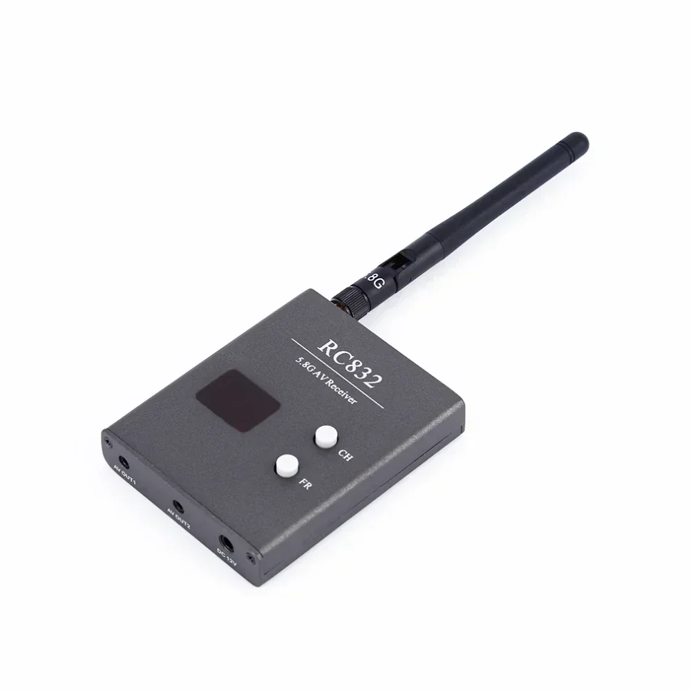 New 48CH 5.8G 600mw 5km Wireless AV Transmitter TS832 & Receiver RC832 & 1000TVL camera for FPV Quadcopter Aircraft