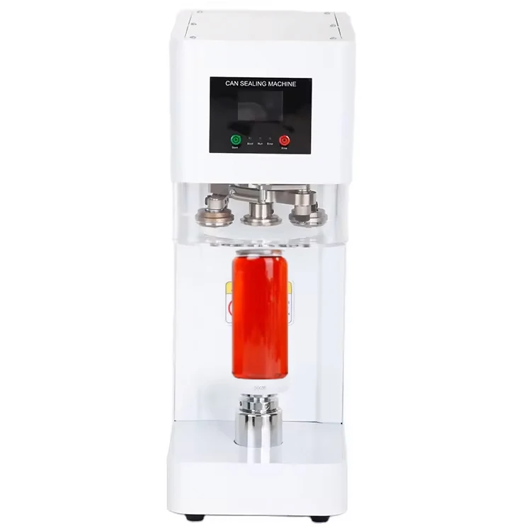Pet Bottle Semi Automatic Electric Can Seamer Tin Can Lid Easy Open End Easy Open Can Sealing Machine
