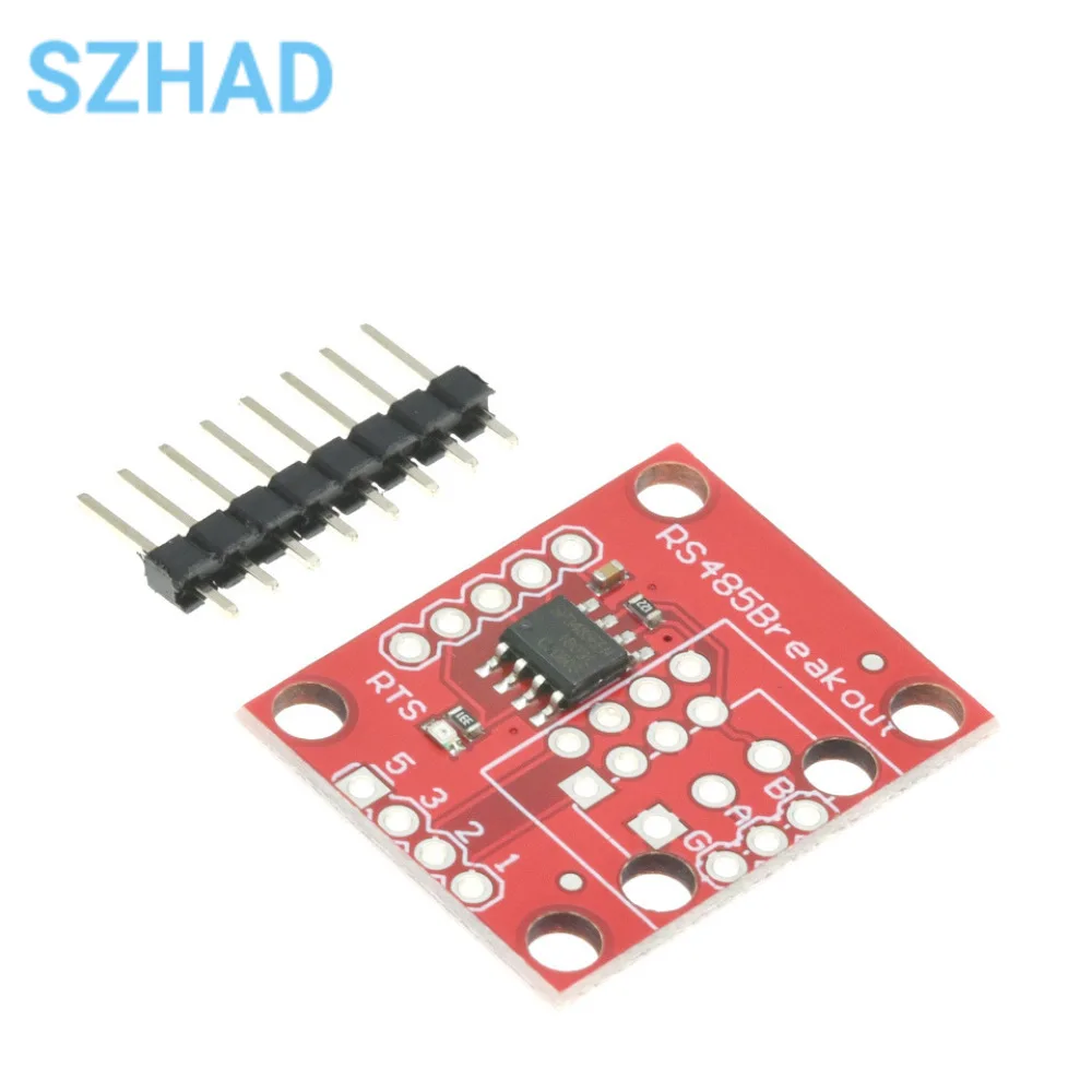 SP3485 RS485 to TTL Module, MAX485 Breakout Board for UART Communication Converter Industrial Control & IoT Systems