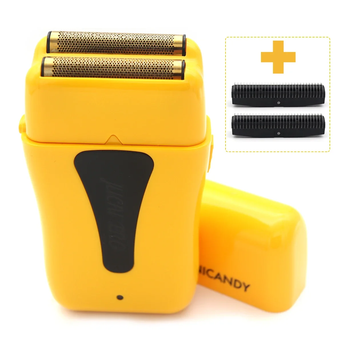 JUCAIPRO-MINICANDY-Clipper cabelo elétrico para homens, barbeador profissional, 10000RPM, Oil Head, Double Foil, Cordless Trimmer, JC10000