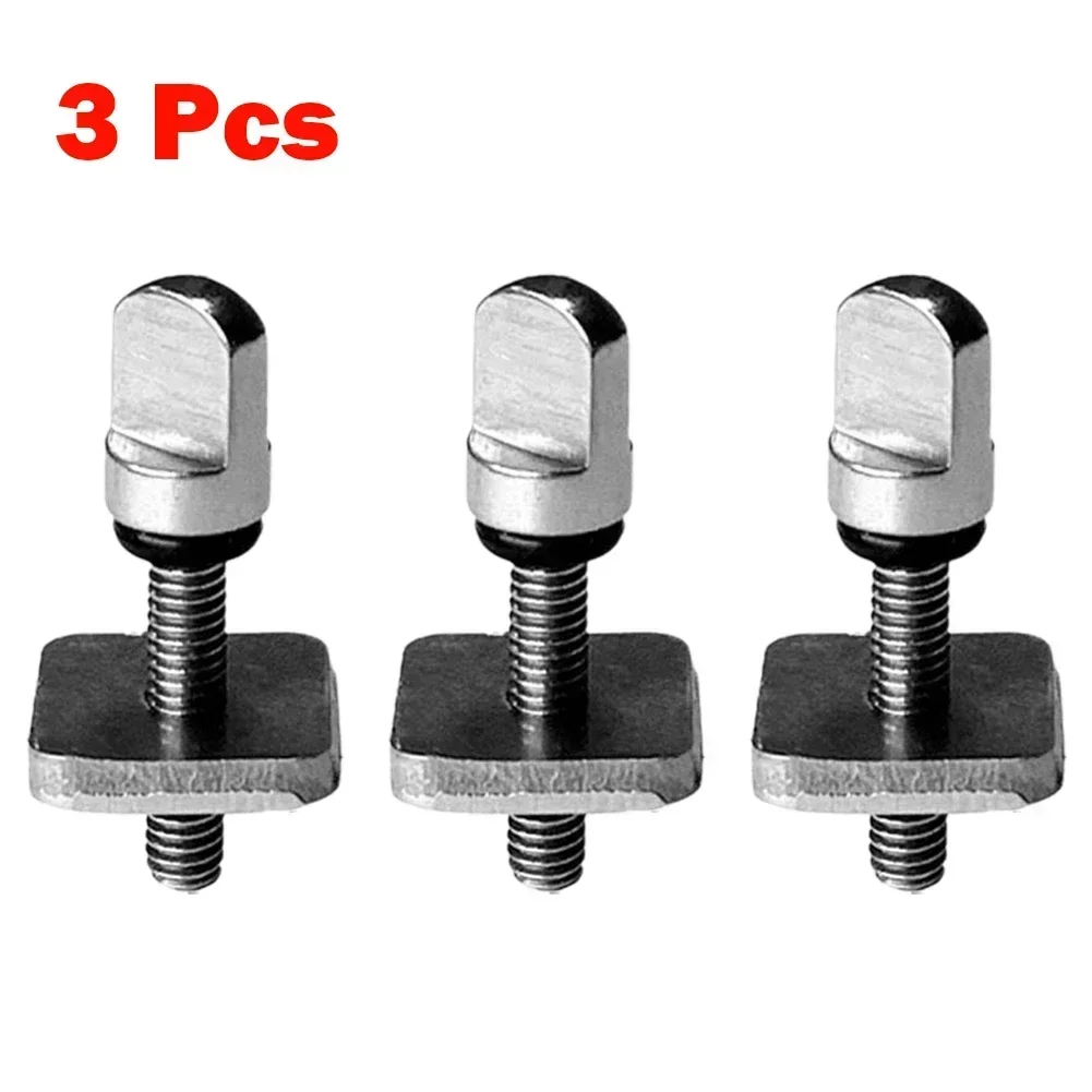 3/4/6pc Stainless Steel Surfboard Fin Screw Surf Single Fin Nail Bolts Longboard Sliding Fin Screws For Stand Up Paddle Board