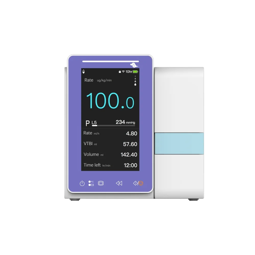 EN-V5 High Quality Economical Veterinary Infusion Pump for Pet Care Medical Instrument Diagnosis Properties for Veterinary Use