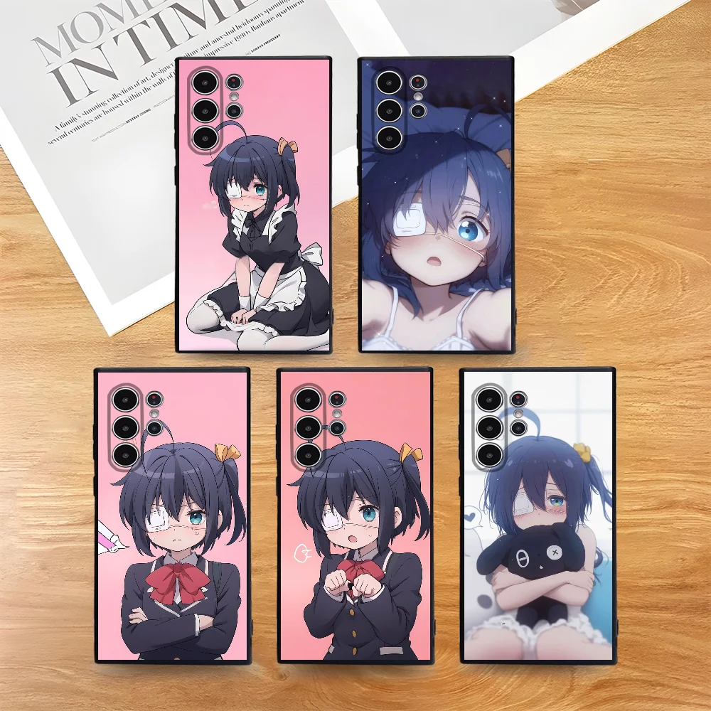

R-Rikka Takanashi Anime Phone Case For Samsung Galaxy S25 S24 S22 S23 Ultra S21 S20 Plus 5G Frosted Non-Slip Full Cover Case