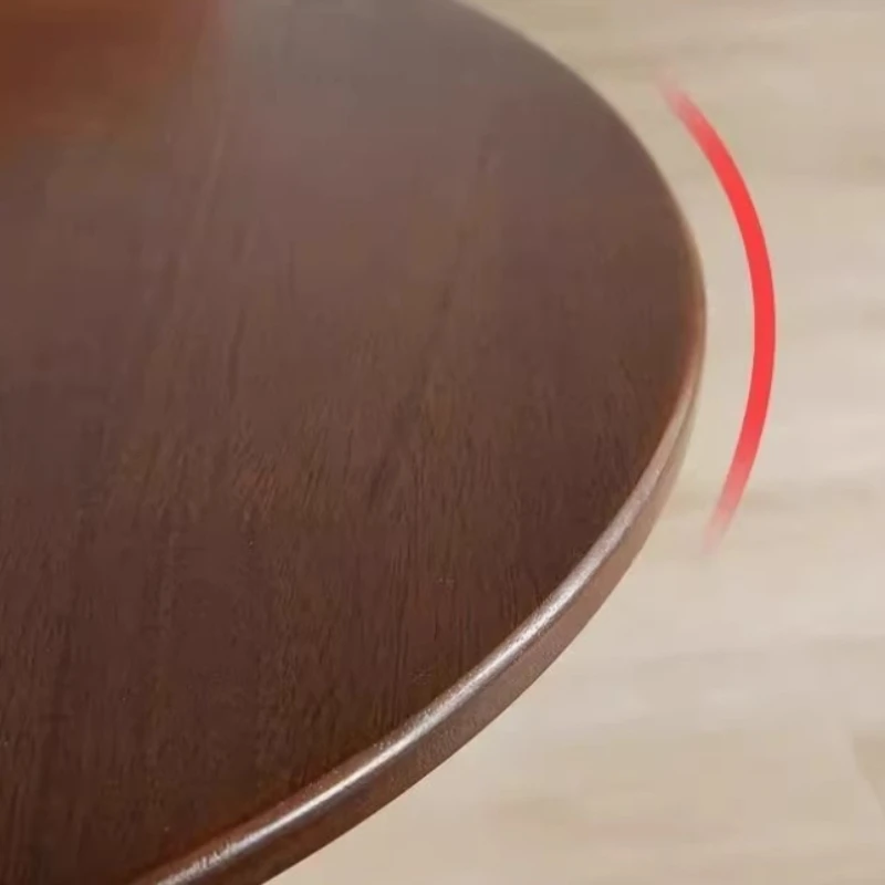 Imagen 5: Mesa auxiliar multifuncional de madera maciza, sofá, sala de estar, café móvil, esquina minimalista Simple, Mini Mesa pequeña, muebles para el hogar
