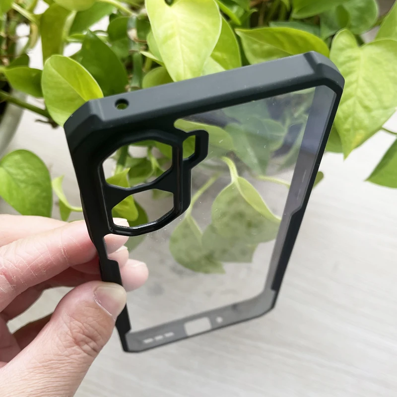 Etui XUNDD z poduszkami powietrznymi, odporne na wstrząsy, przezroczyste PC+TPU, z ochroną aparatu, do ZTE Nubia Neo 3 4G 5G Neo 5 Max. — zdjęcie produktu 3