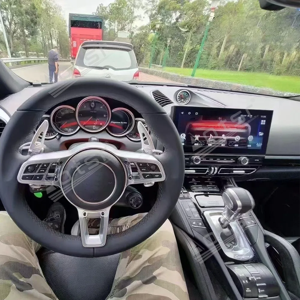 

Мультимедийная автомобильная магнитола с Android Auto для Porsche Cayenne 2010~2017, GPS-навигация, сенсорный экран, поддержка CarPlay, офлайн-карты