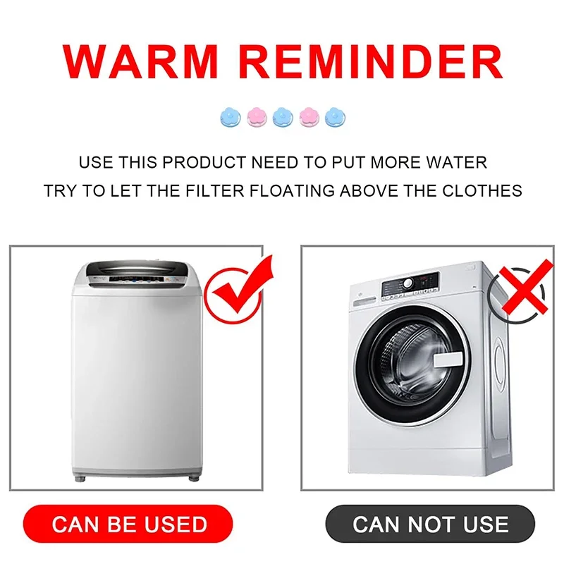 1pc Floating Hair Filtering Mesh Removal Pet Hair Lint Catcher for Laundry Washing Machine Reusable Filter Washer Trap Net Pouch