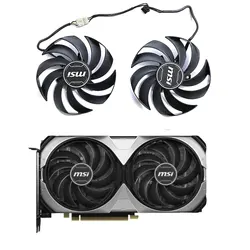 Ventilador de GPU Original para juegos MSI GeForce RTX 4060 Ti 4070 Ventus 2X, refrigeración de tarjeta gráfica, 4 pines, 95MM, PLD10010S12HH RTX4070