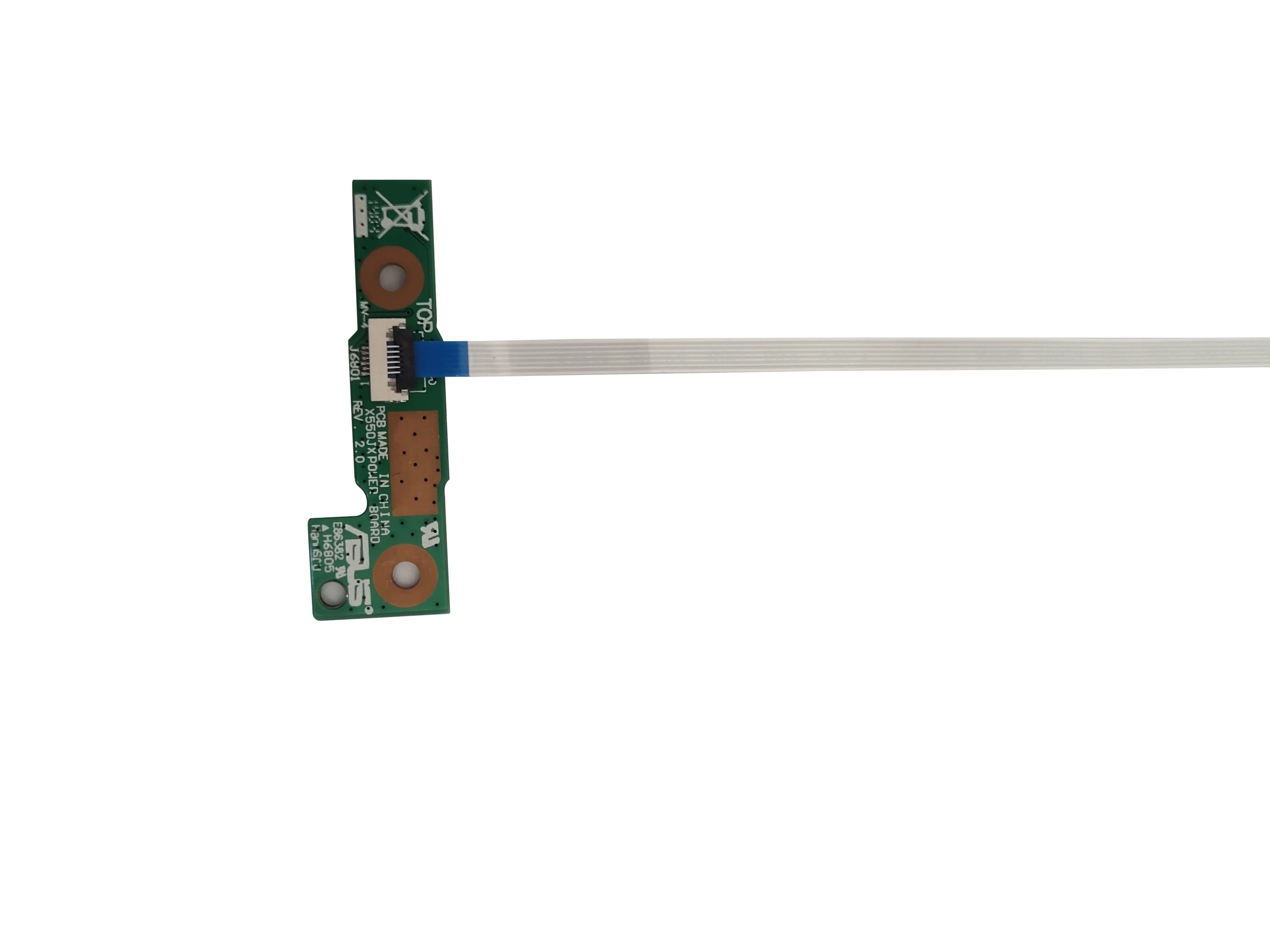 ملحق إصلاح دفتر الملاحظات الإلكتروني ، مفتاح تشغيل إيقاف تشغيل لـ X550EP ، لوحة زر الطاقة مع كابل شريط مرن ، جديد