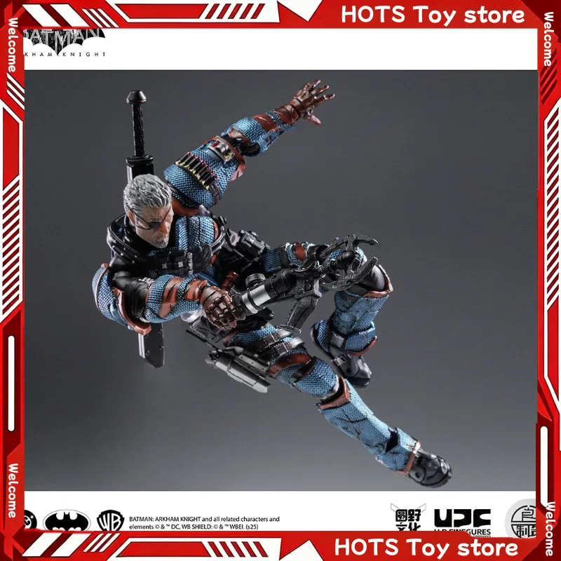 

In Stock LPZZ 1/12 DC002 Arkham Knight Deathstroke Action Figure Yuan Ye Culture Collectible Model Anime Toy Gift For Fans