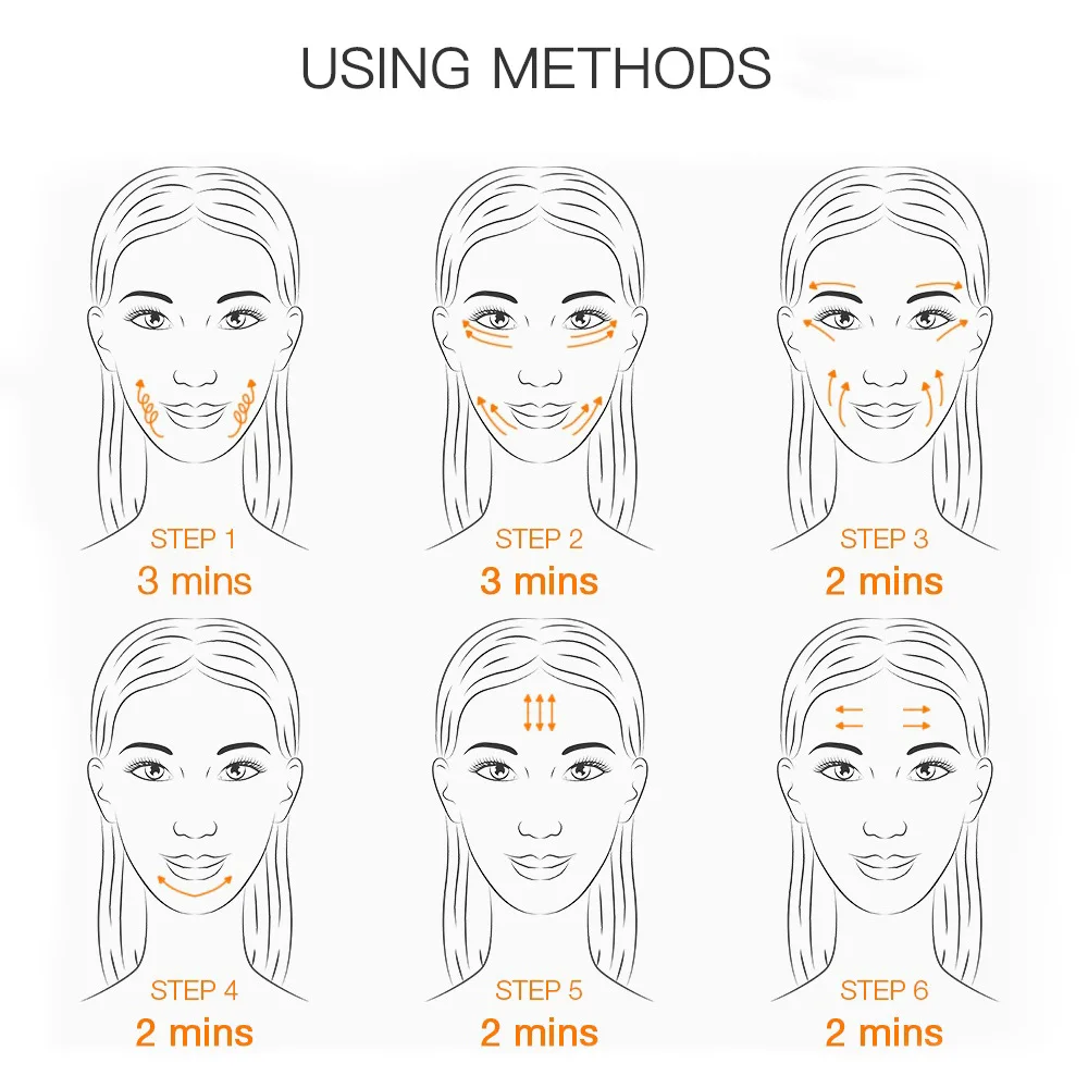 Dispositivo de beleza de eletroporação sem agulha, terapia de luz de 7 cores, microcorrente, levantamento facial e rejuvenescimento da pele, meso brilho, ferramenta