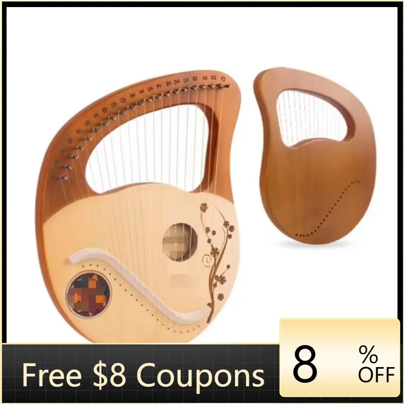 

STLF 21 String Lyar Harp Portable l Small Li Fiddle Beginners Konghou Classical Instrument in Stock