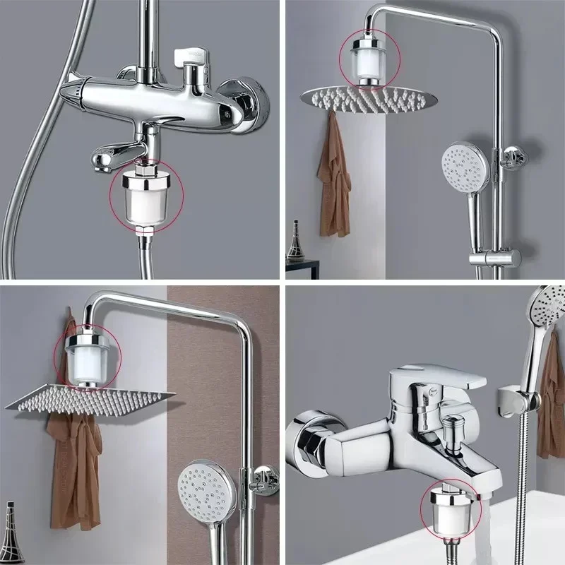 Water Outlet Purifier Universal Faucet Filter for Kitchen Bathroom Shower Household Bathroom Filter PP Cotton High Density