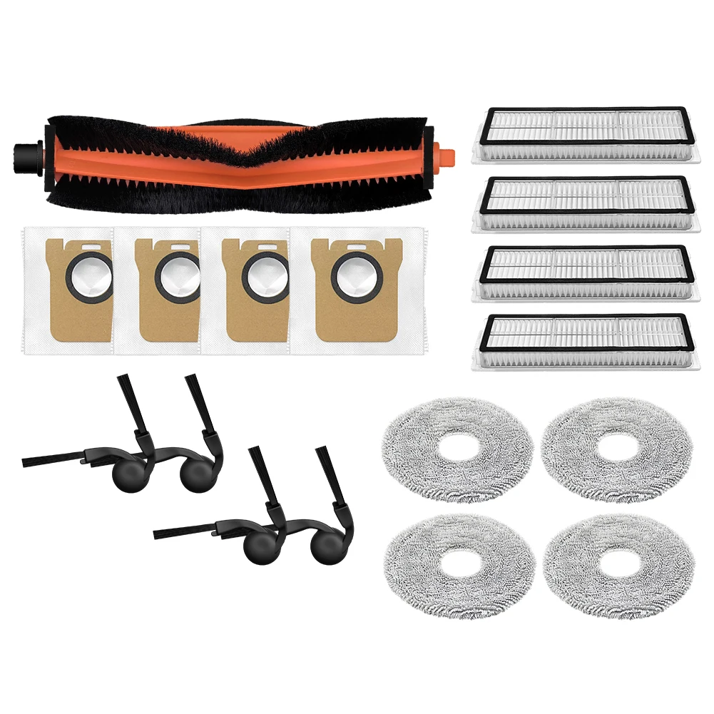 Complete Accessory Kit For Xiaomi For Mijia H50 Pro(0V42GL) Efficient Cleaning Filter Spare Parts Replacement Kit