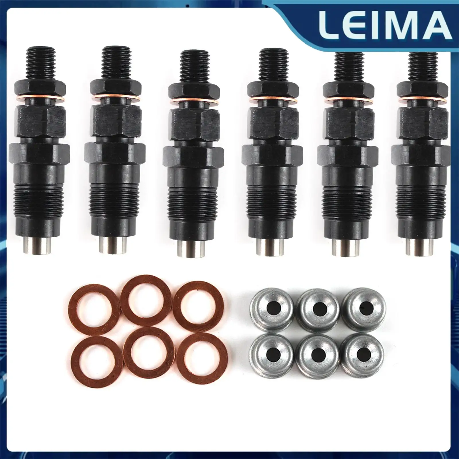 

6PCS Diesel Fuel Injectors For Nissan Patrol GU Y61 TD42 TD42T Engine Parts Injector Nozzle Automobile Professional Accessories