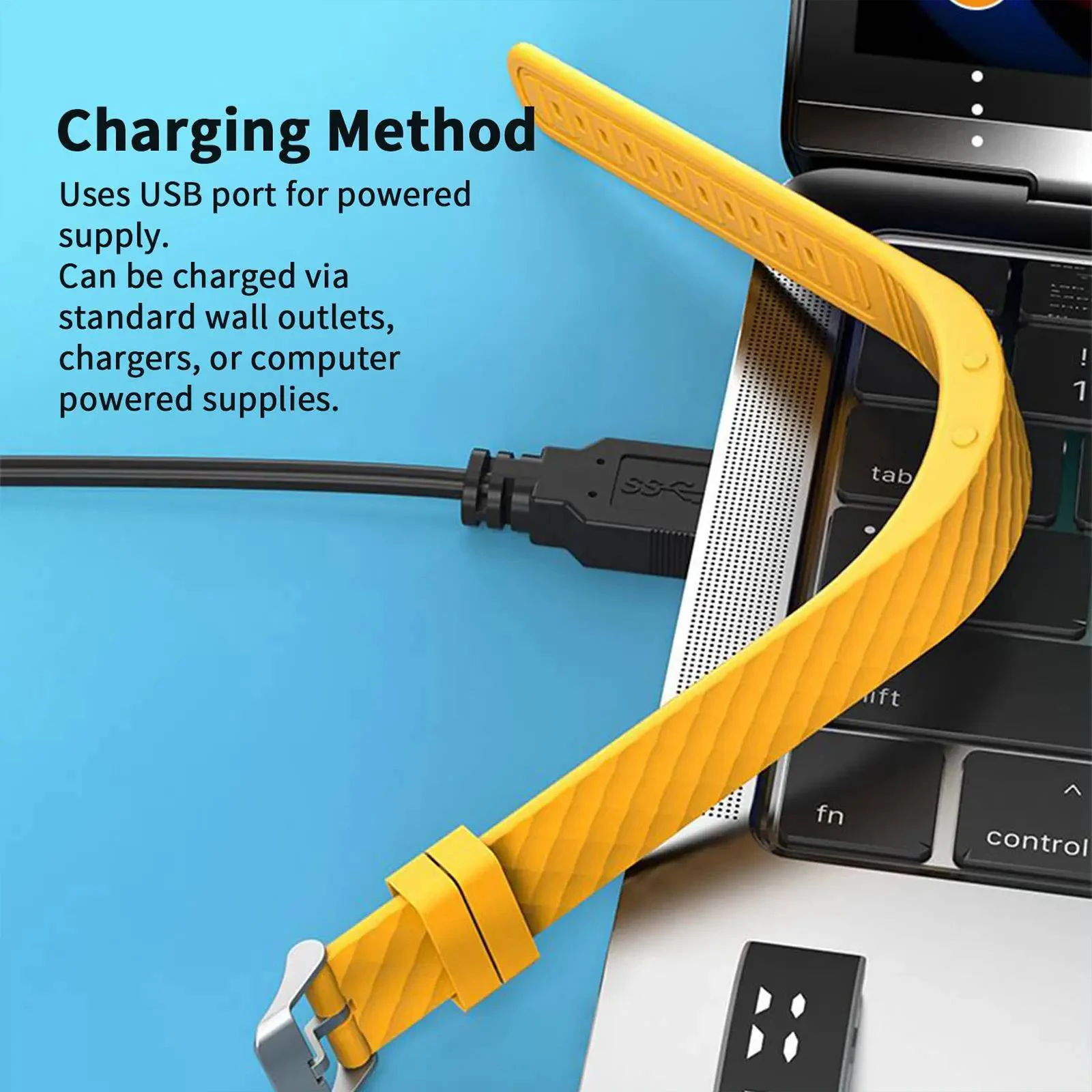 

Silent Vibration Alarm Watch Waterproof Fitsleeps Alarm Bands Rechargeable 45-Day Battery Life for Deepsleepers Elderly