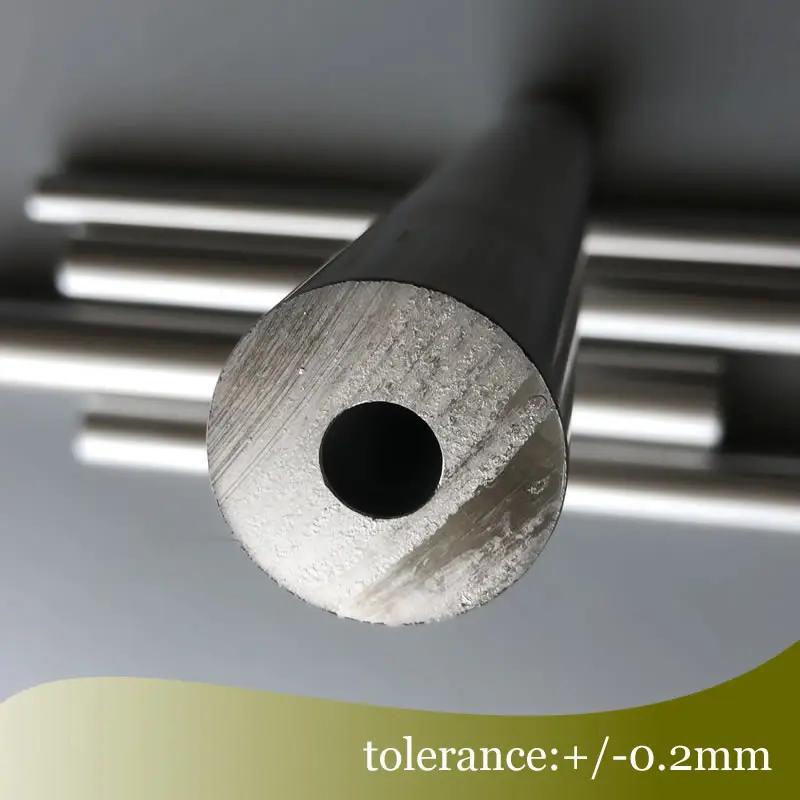 Aluminum alloy tube Round pipe Hard smooth Used for Mechanical equipment pipeline Industrial framework WT 8.5 9 9.5 10 10.5 mm