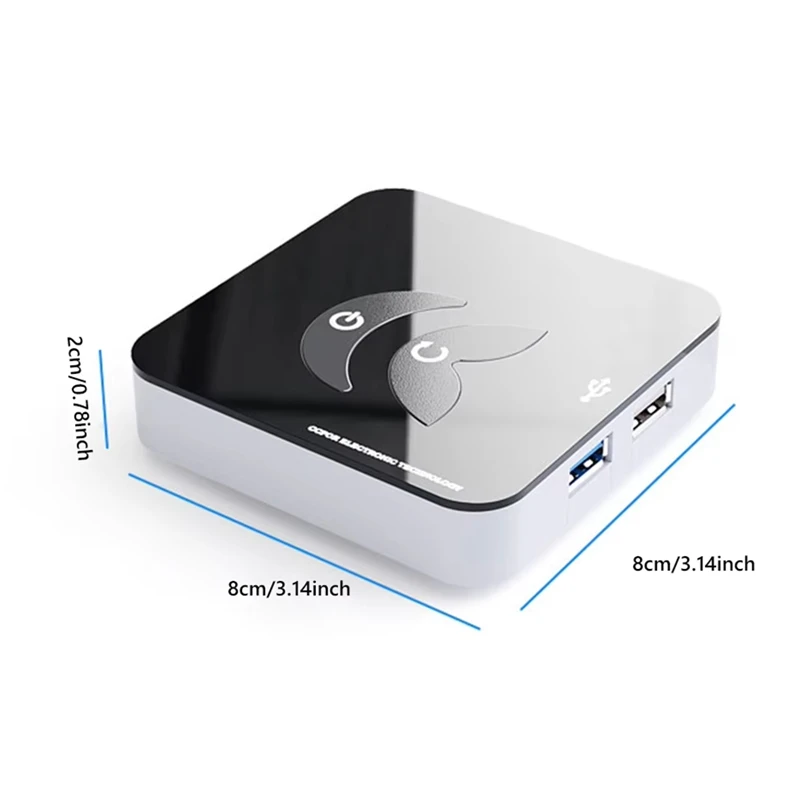 Desktop Computer Power Switch USB3.0/2.0 5Gbps PC External Start High-Speed Transmission Desktop Chassis Accessories