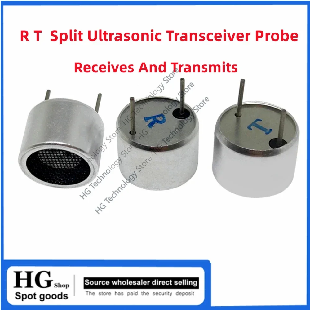 10 sztuk/partia TCT40 16MM 40KHZ TCT40-16T/R RT rozdzielona ultradźwiękowa sonda nadawczo-odbiorcza odbiera i przesyła czujnik ultradźwiękowy 40Khz