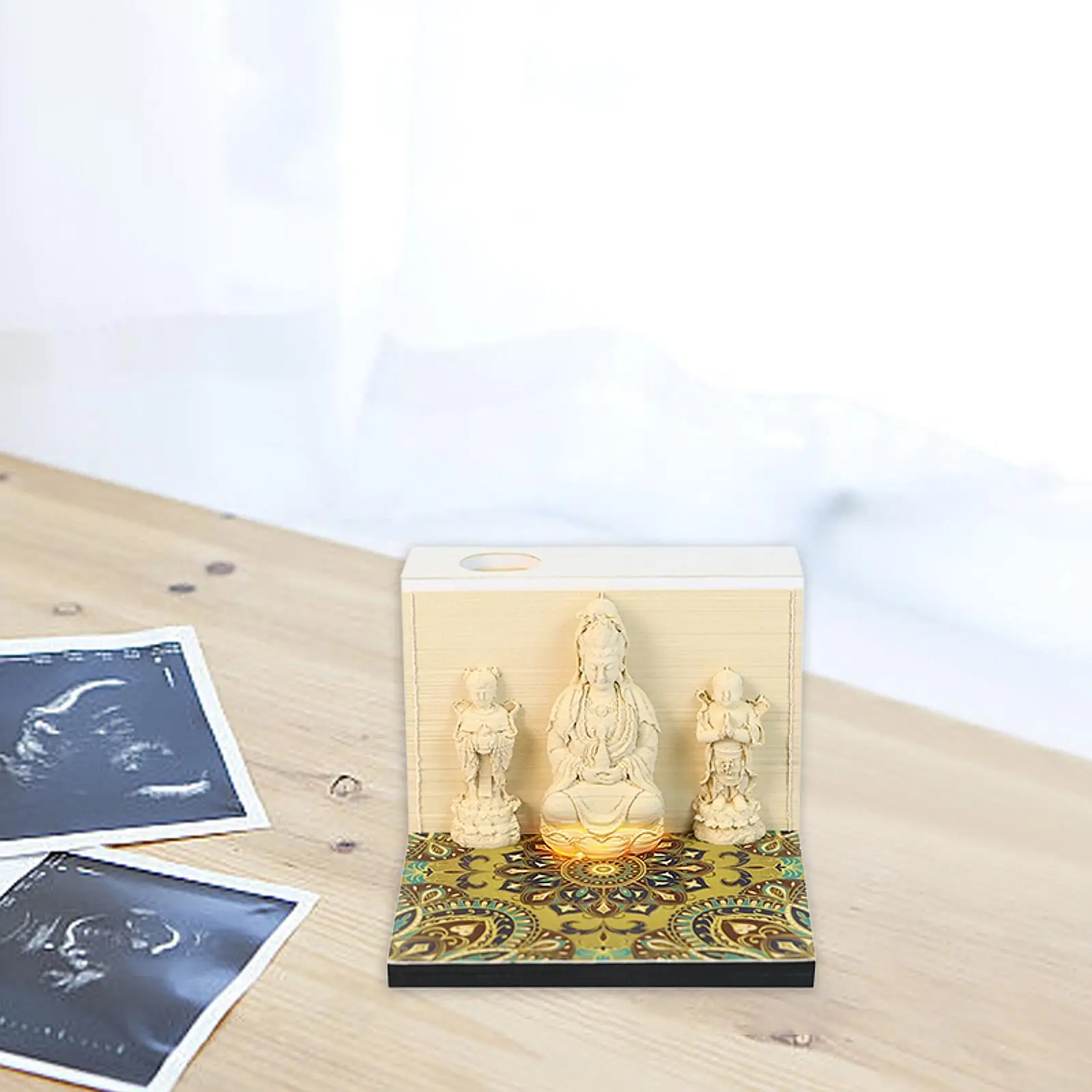 Time Piece Calendar 2025 3D Paper Sculpture Calendar for Friends School Home