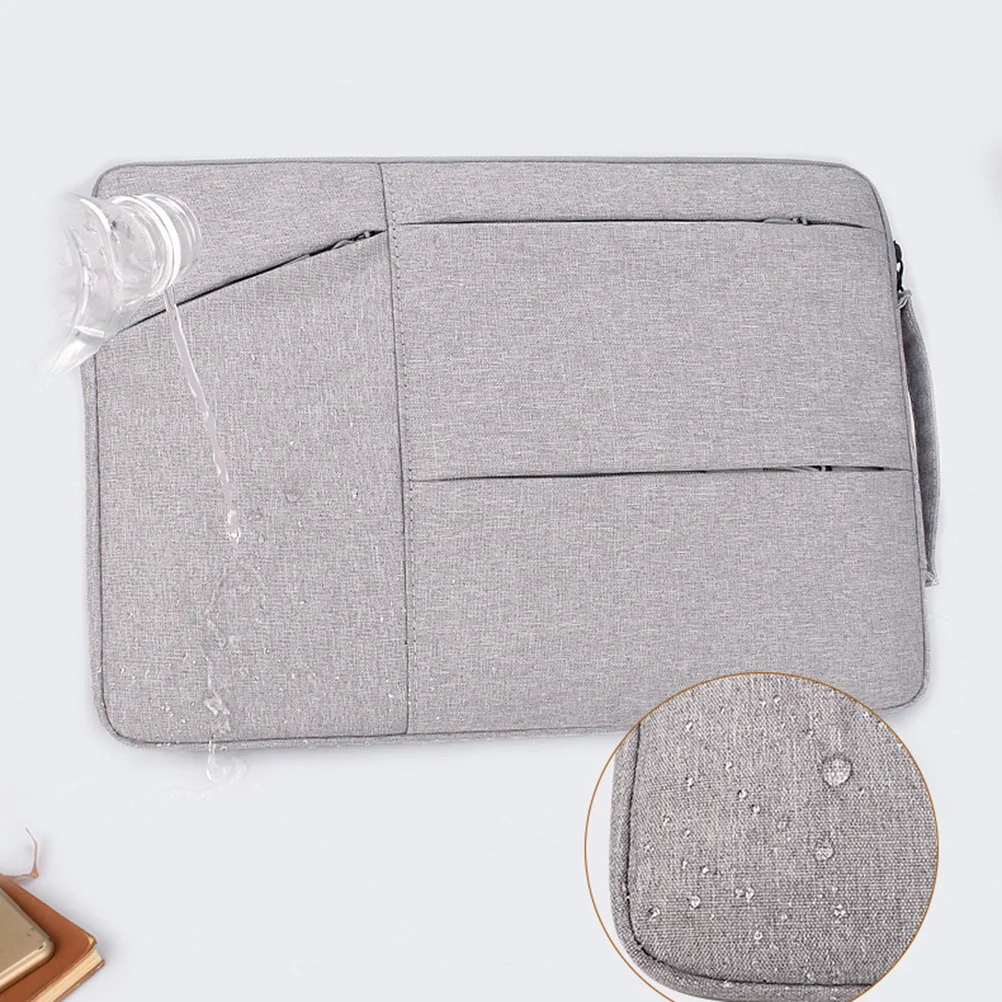 

13.3 Inches Laptop Bag Lightweight Polyester Shockproof 13.3 Inch Notebook Handbag Computer Pouch Organizer Carry Case For