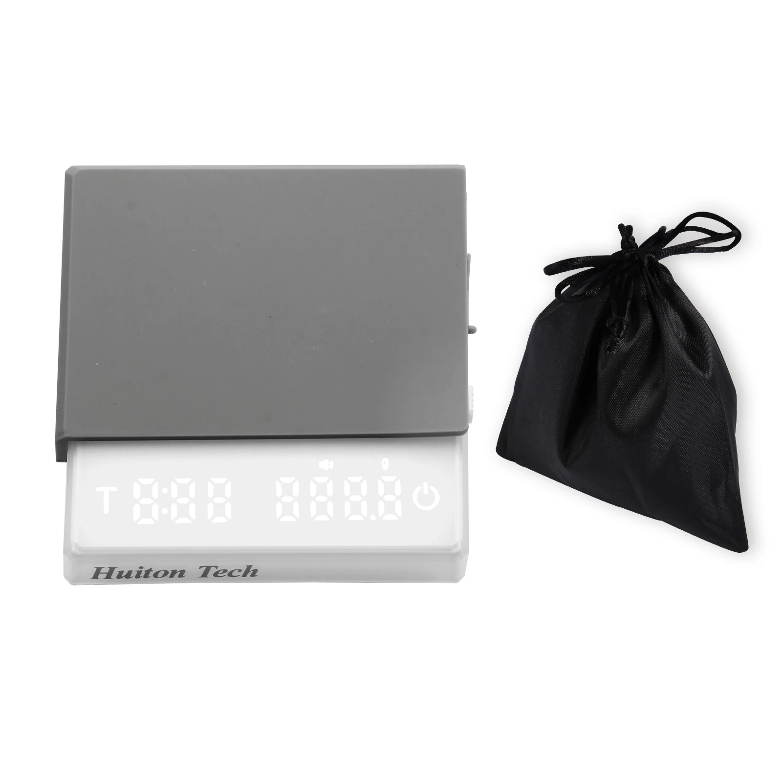 

Кухонные весы для кофе Huiton с таймером, перезаряжаемые цифровые весы, 0,1 г, высокая точность, 3 режима, капельные весы для эспрессо, подарок бариста