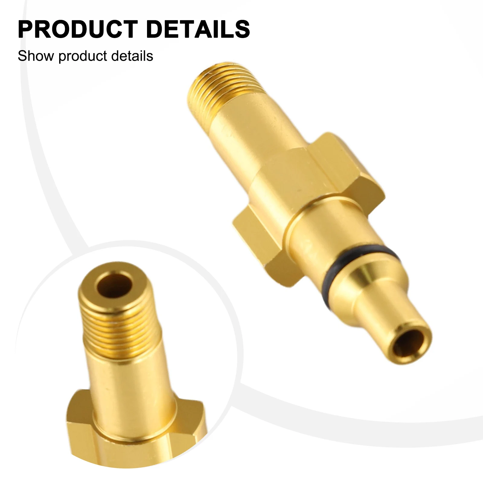 Style New Car Spare Parts High Quality Adapter Adapter Snow Foam Adapter Brass+Stainless Steel Connector For Karcher
