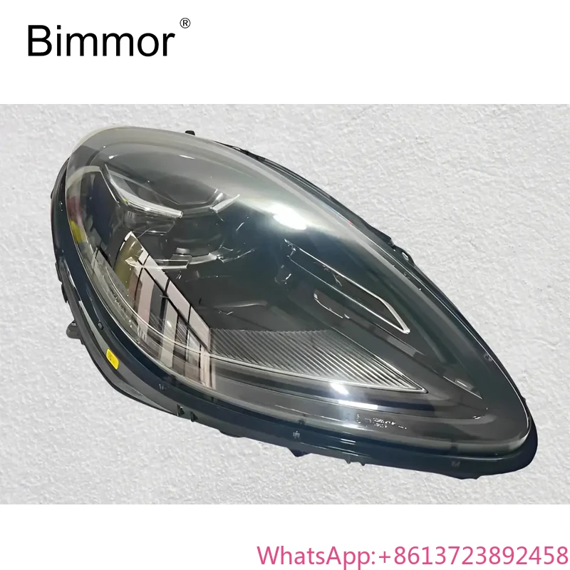 Bimmor Auto Headlight for Porsche Macan Headlights Full Led Front Lamp  2023 Adaptive AFS Headlamp OEM Quality Factory