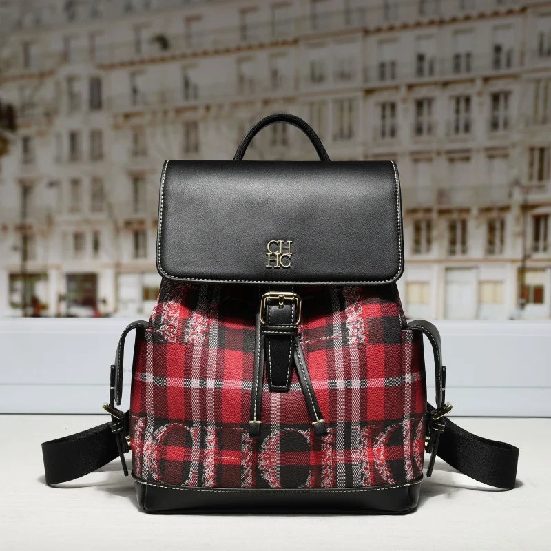 ch-brand-plaid-backpack-women-fashion-casual-large-capacity-stylish-durable-backpack-female-student-school-daily-travel
