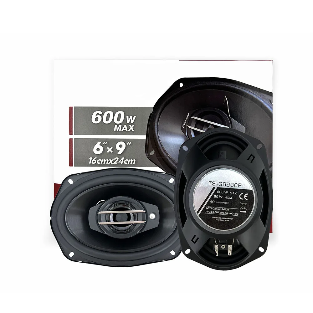4/5/6Inch Car Speakers HiFi Coaxial Subwoofer Universal Automotive Audio Music Full Range Frequency Car Stereo Speaker 1Pair