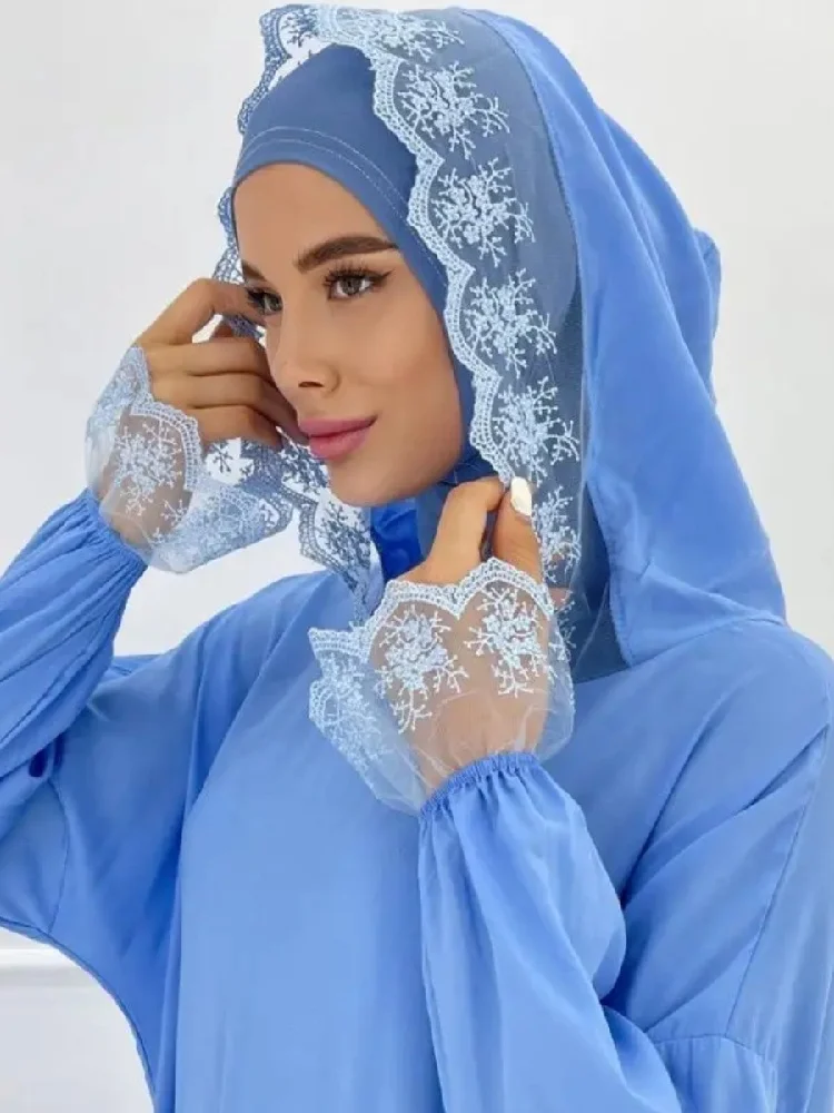 

Eid Hoodie Muslim Abaya Damen Dubai Islam Kaftan Modest Dress Clothing Robe Djellaba Femmes Musulmane African Dresses For Women