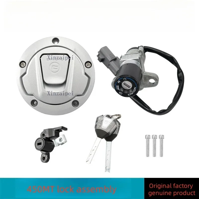 

Для CFMOTO 450MT 450 MT Замок в сборе CF400-8A Полный комплект замка Подушка топливного бака Электрический дверной замок Ключ эмбрион Ключ-блок