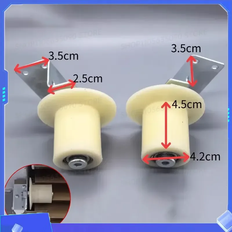 Roller Shutter Guide Wheel Bearing Rail Wheel Roller for Electric Door Garage Door Accessories