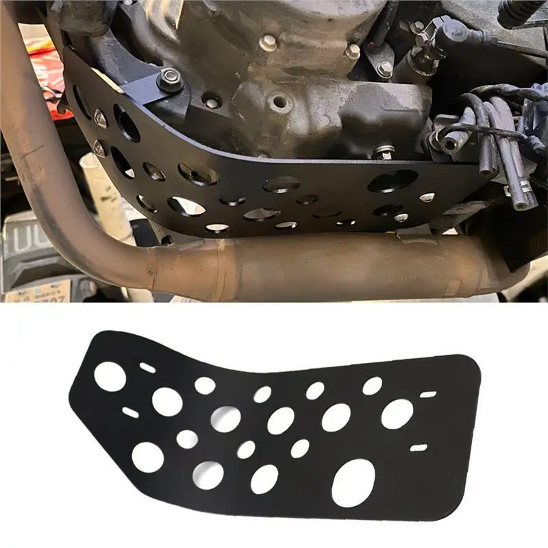 Moto Fondo Piastra Paramotore Motore Telaio di Protezione Pancia Copertura Della Protezione Per Honda CL300 CL250 2023 2024 2025 Argento