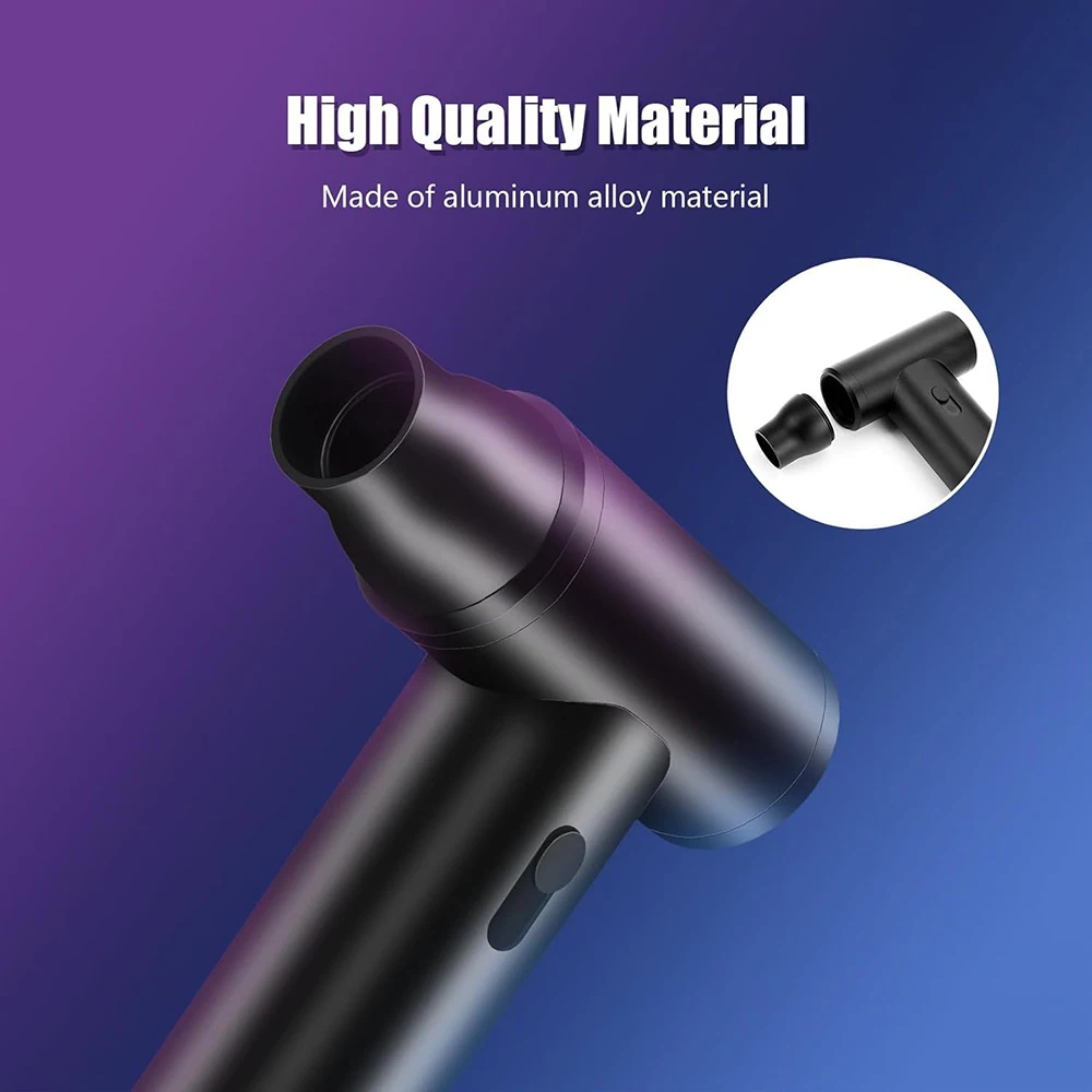 120000 RPM Violent Turbo Fan Blowing Absorbing Integrated Handheld Wireless Violent Fans Electric Air Duster Cordless Compressed