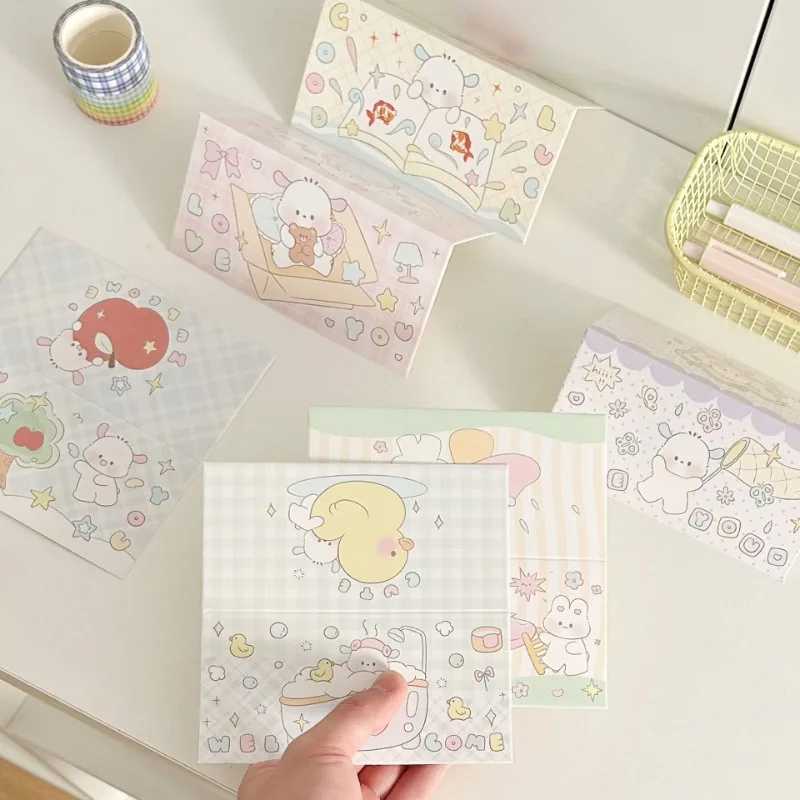 2024 Original Cute Puppy Fold Practical Big Card Head Star Accessory Gift Out of Card Packaging Card Packing Materials