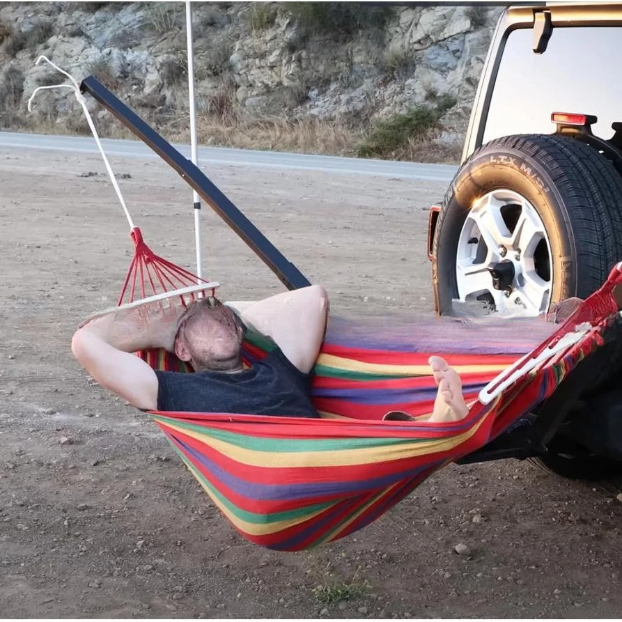 

Car hammock bracket, foldable and easy to install, reliable and durable