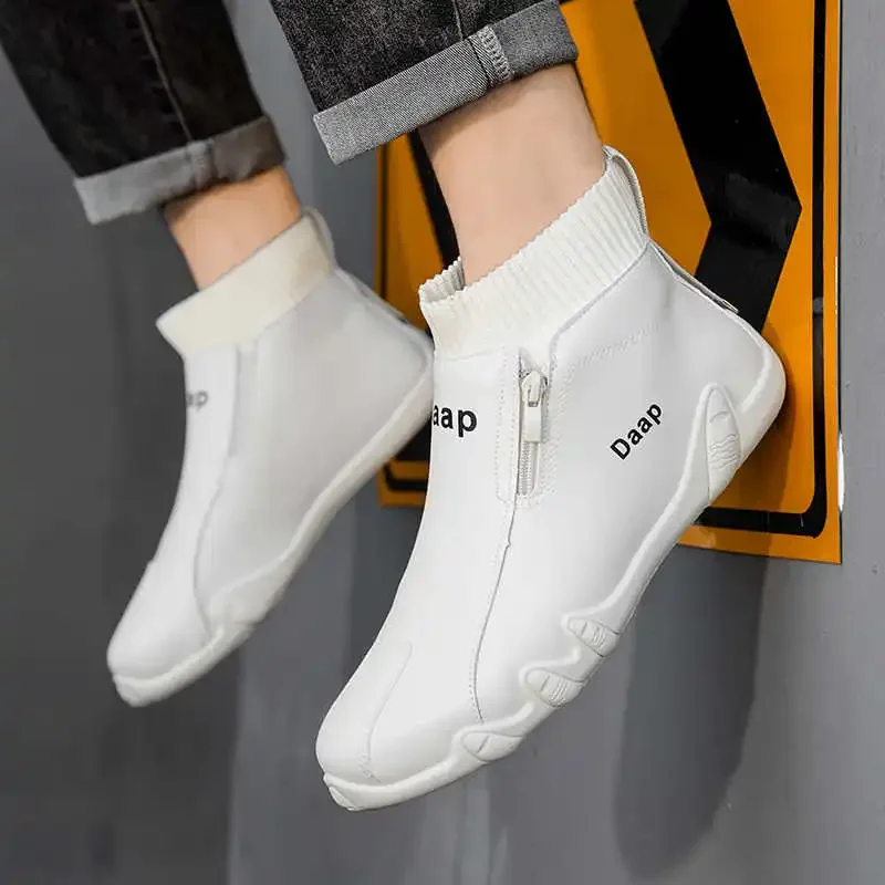 

Hightop Thermo Summer Boots For Men Skateboarding Sneakers Man 46 Skate Shoes Man Sports Sapatos Super Sale Outings