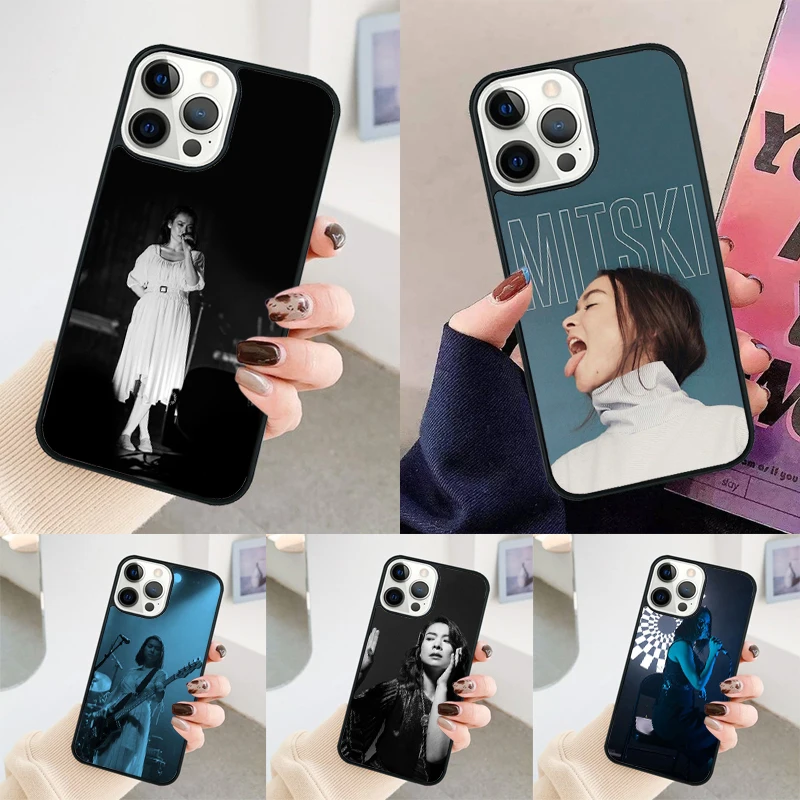 Singer Mitski phone case Cover For iPhone 14 15 16 Pro Max SE 2020 coque For apple 11 12 13 Pro Max Mini 7 8 Plus