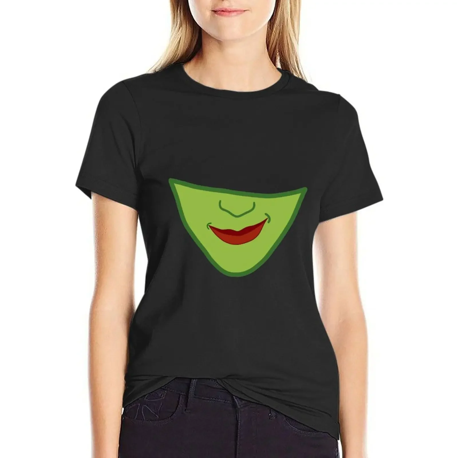 

Elphaba From Wicked The Musical T-Shirt quick-drying summer top plus size tops animal prinfor funny t shirts for Women