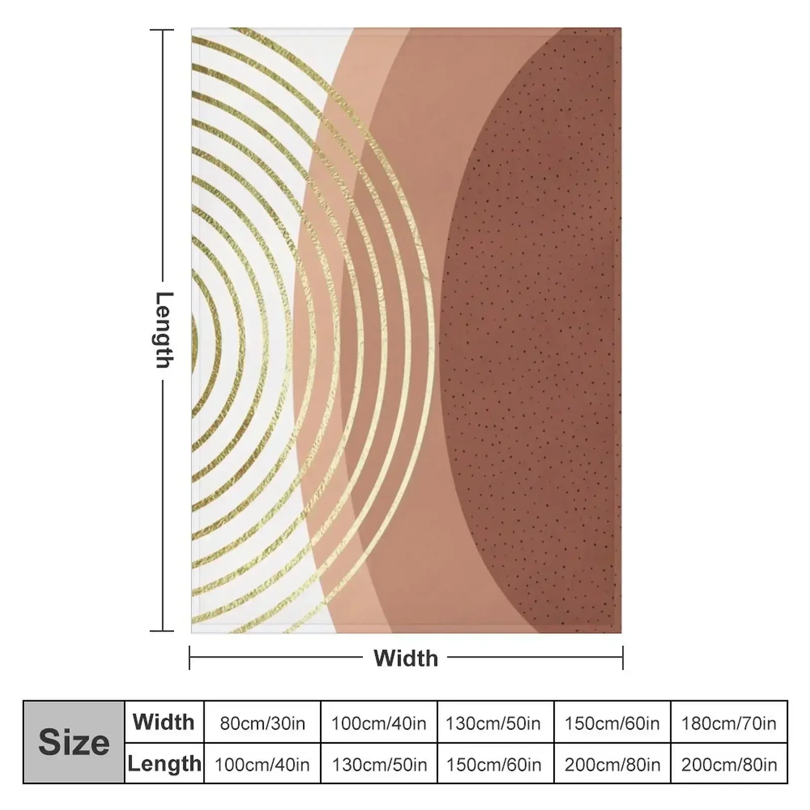 Boho Mid Century Throw Blanket Sofa Quilt Winter beds Flannel Blankets For Bed Blankets