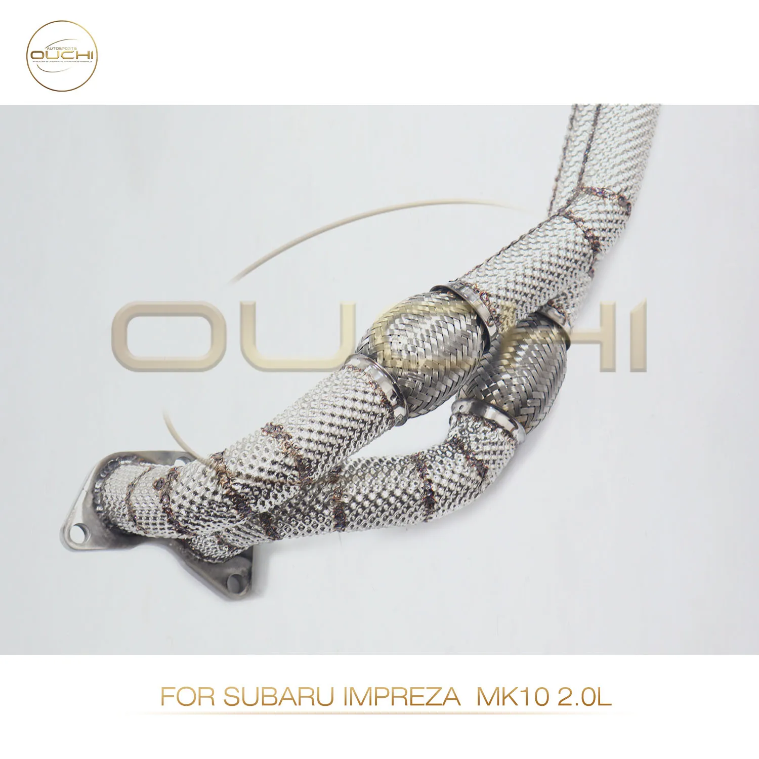 High Performance Manifold For Subaru Impreza MK10 2.0L OUCHI Stainless Steel Exhaust System Auto Parts Heat Shield Header ﻿