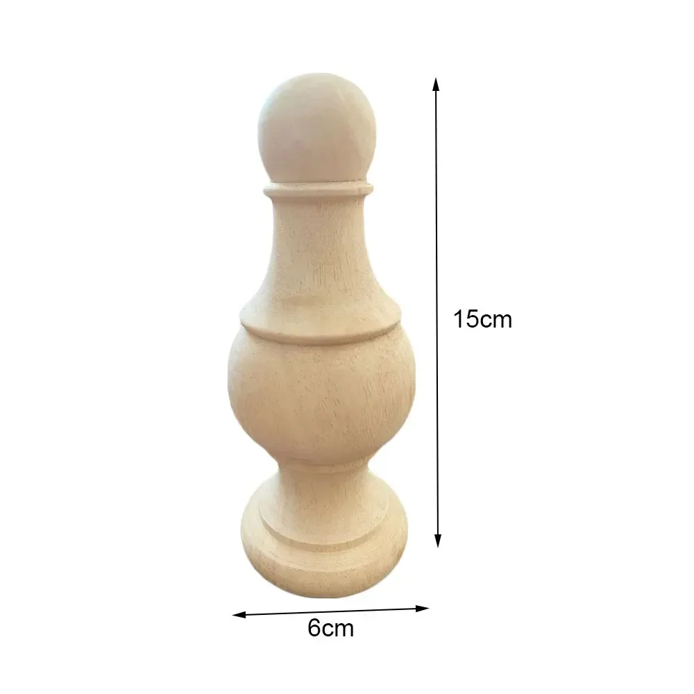 1PC 15cm European Wood Carved Furniture Foot Legs TV Cabinet Seat Feets Dining Room Table Benches Tv Stands Wooden Chair Legs