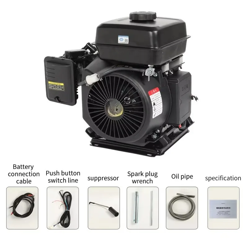 Electric Vehicle Range Extender Intelligent Frequency Conversion 48V 60V 72V Generator for Enhanced Driving Range