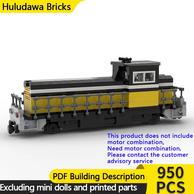 

Модель городского автомобиля MOC, строительные кирпичи, класс Y, 8000, дизельный локомотив, модульная технология, подарки, праздник, сборка, детские игрушки, костюм