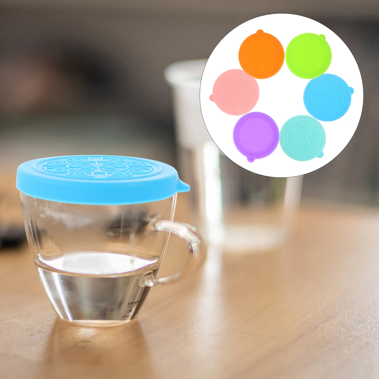 

Silicone Cup Sauce Bowl Covers For Vinegar Dipping Condiment Small Glass Jar Yoghurt Pot Covers Kitchen Condiment